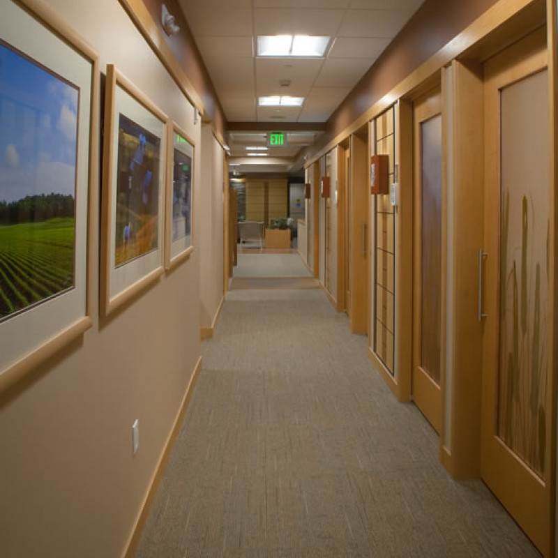 Dental Health Associates hallway
