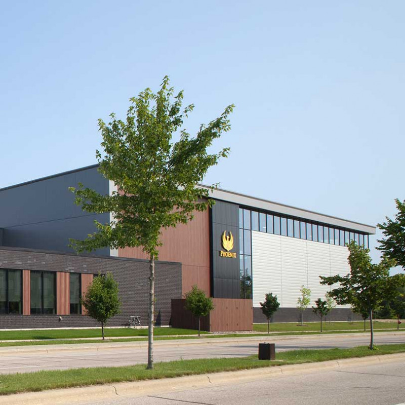 Exterior view of Phoenix Headquarters, Fitchburg, WI